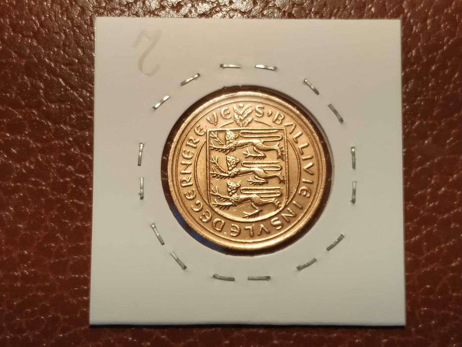 Guernsey - moeda de 2 pence de 1979 (VF)