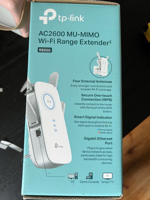 Wzmacniacz sygnału Wifi TP-LINK RE655 AC2600