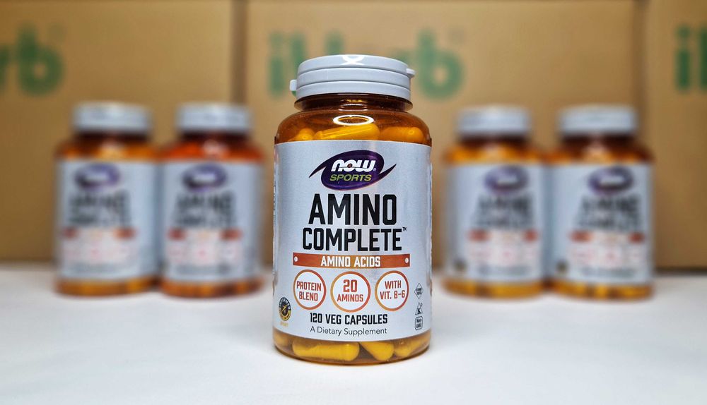 Амінокислоти NOW Foods Sports Amino Complete, 120, 360шт. Аминокислоты