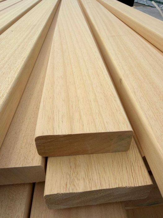 Ława deska ławkowa do Sauny drewno na ławki Abachi Ayous Samba 28x85mm egzotyczne afrykańskie nie nagrzewa się nienagrzewające lekkie drewno nie parzy