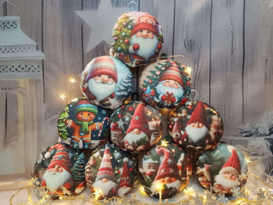 Handmade bombki na choinkę
