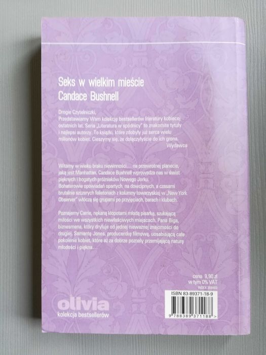 Seks w wielkim mieście Candance Bushnell