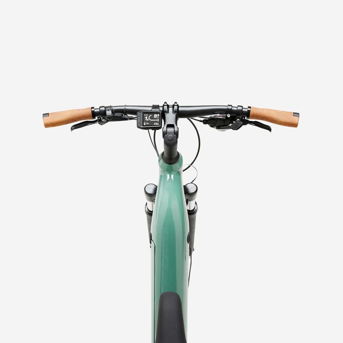 Bicicleta Elétrica de Trekking com Motor Central e Quadro Baixo