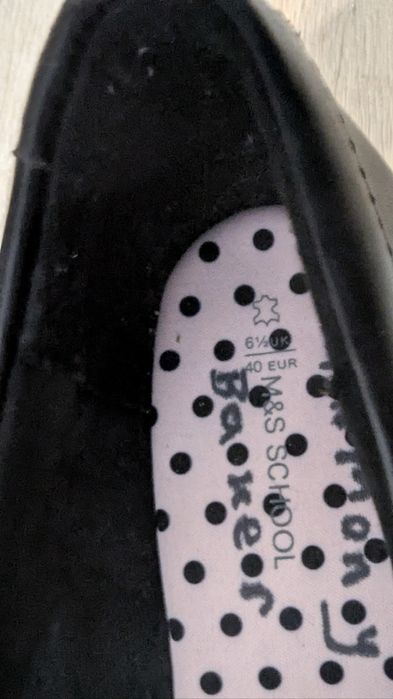 Шкіряні туфлі 39