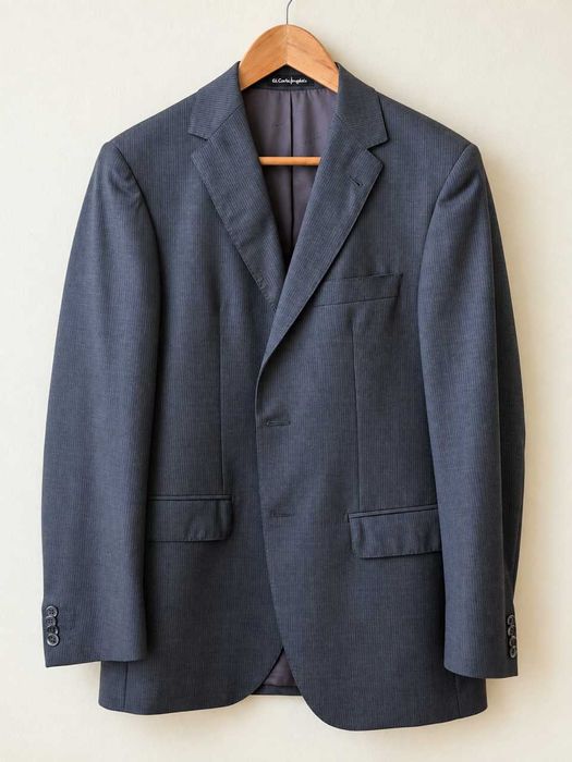 Fato Masculino Cinzento Emídio Tucci Tam. 48 - Excelente Estado