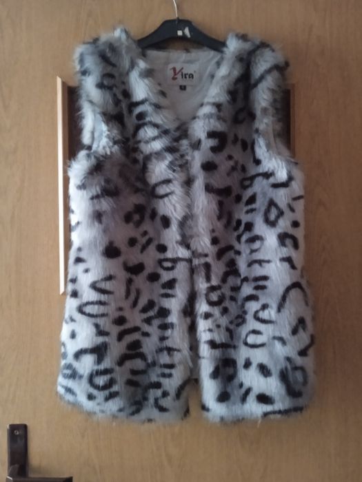 Kamizelka Bezrękawnik Futerko Futro Futrzak