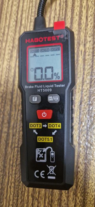 Тестер гальмівної рідини для DOT3 DOT4 DOT5.1 HABOTEST HT5009