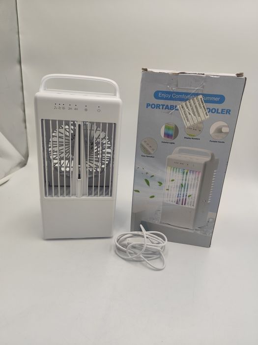 przenośny klimatyzer air cooler usb-c led timer jak nowy