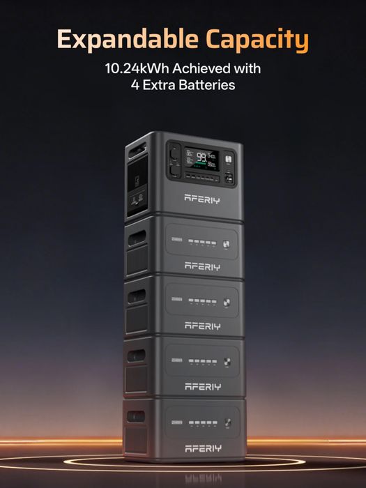 Зарядна станція Aferiy AF-P280 (2800 Вт, 2048 Вт·год)