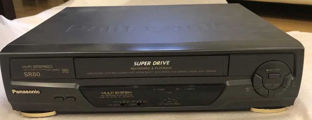 Видеомагнитофон Panasonic NV-SR80 HI Fi stereo ("ТОП малыш")
