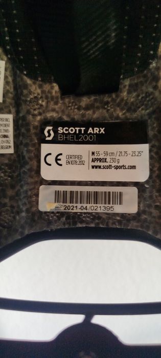 Capacete bicicleta Scott ARX
