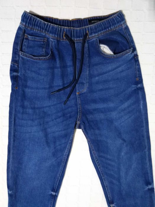 Calças Ganga Leftiesman Denim Jogger Wear XS