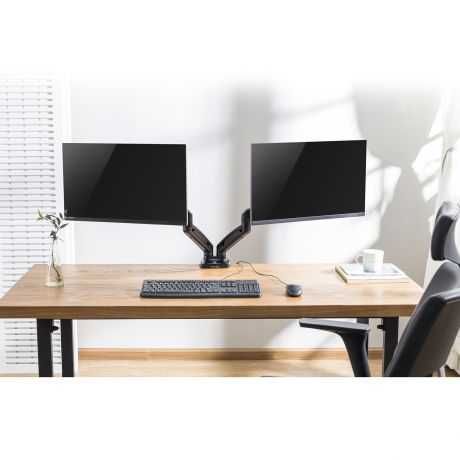 Suporte 2x Monitores Secretária EWENT