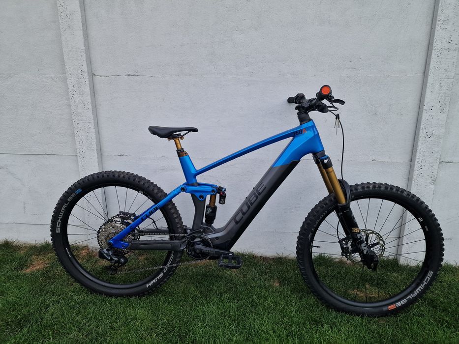 Rower Elektryczny Cube Stereo Hybrid Actionteam 160 AXS Okazja Rower Enduro DH Full Mtb