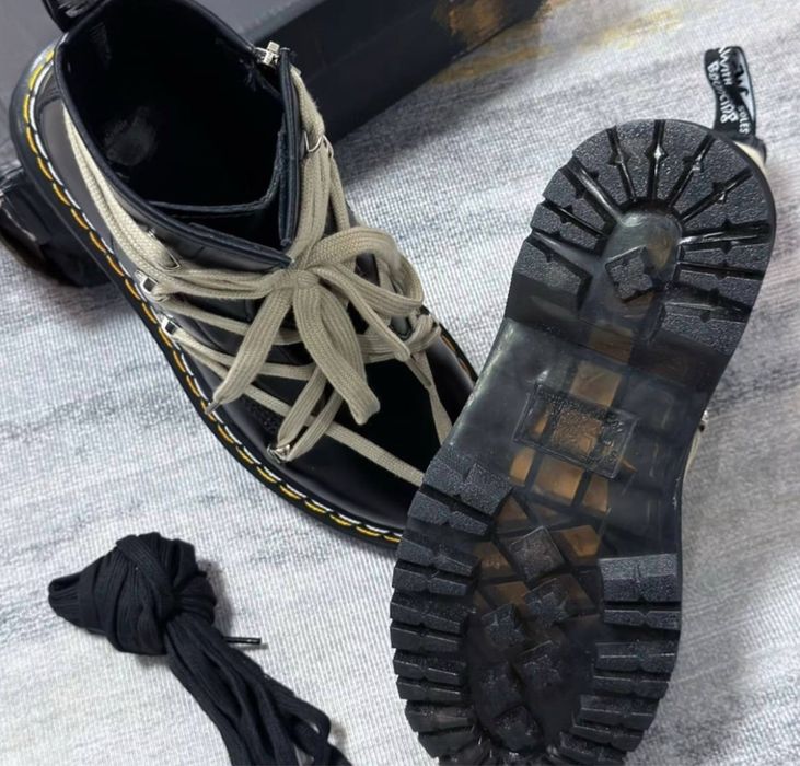 Dr. martenes X Rick Owens