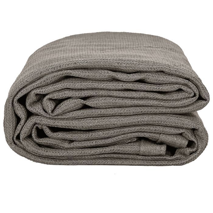 vidaXL Akcesorium do namiotu Jasnoszary Poliester 400 x 400 cm Lekki