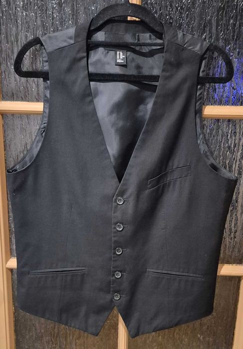 Męska Kamizelka Do Koszuli - JAK NOWA !!!