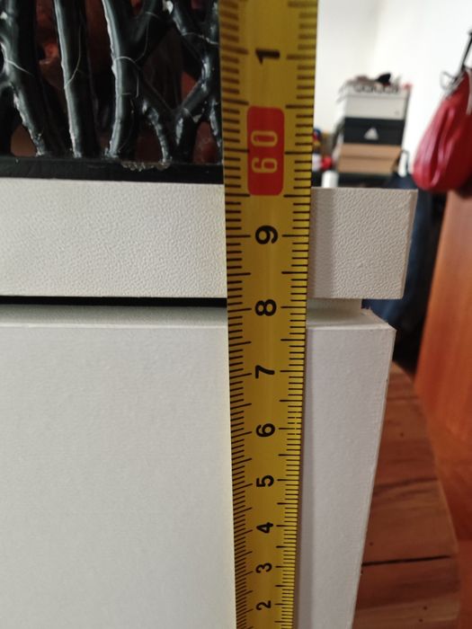 Móvel TV 1.20M branco com 2 portas