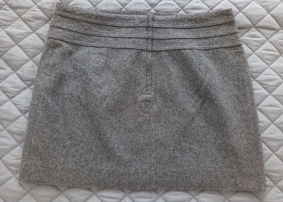 Szara spódnica damska H&M