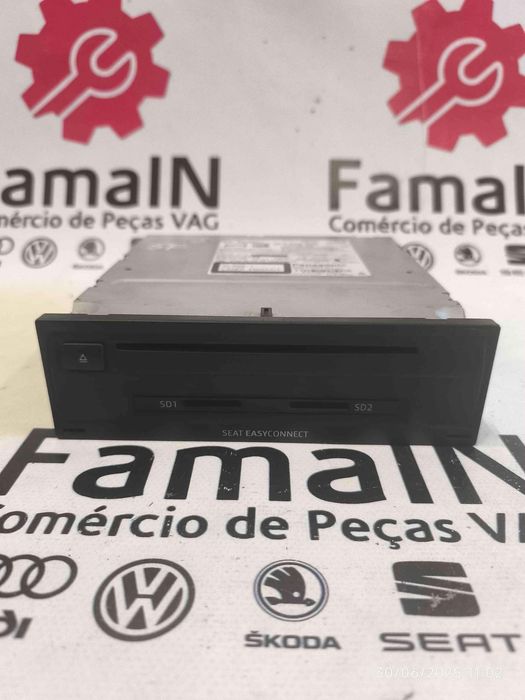 Rádio / Auto Rádio SEAT LEON 1.5 TSI (110 kW / 150 cv) [11.2019 - ...] 5F0035846 (OEM) | CQXV32F1A (OEM) | FA0300016A (OEM)