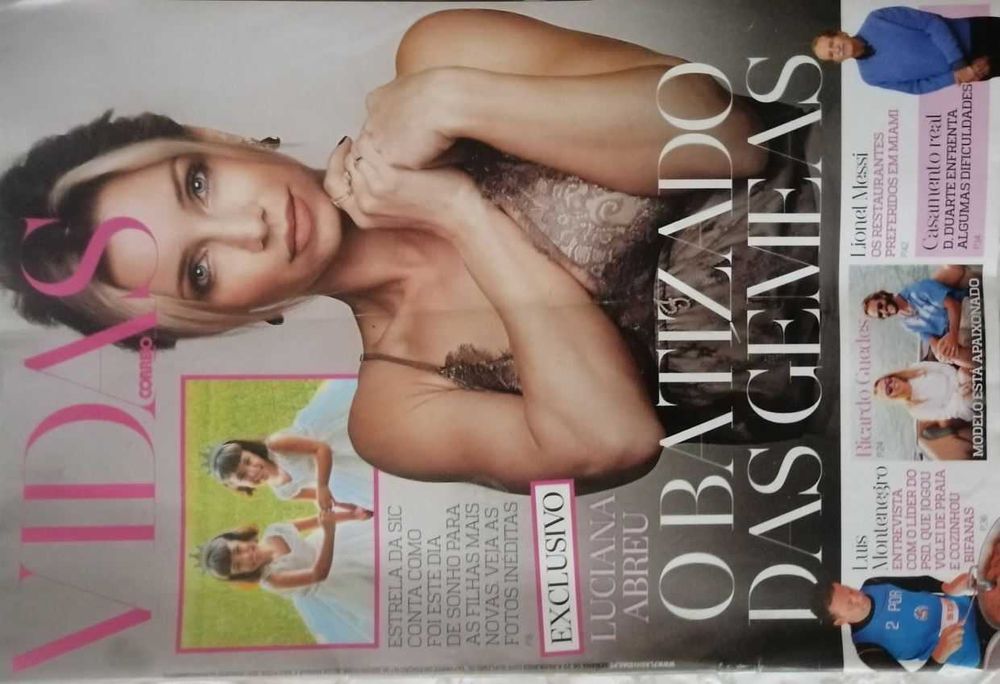7 revistas antigas e como novas  de Luciana Abreu Lote 1
