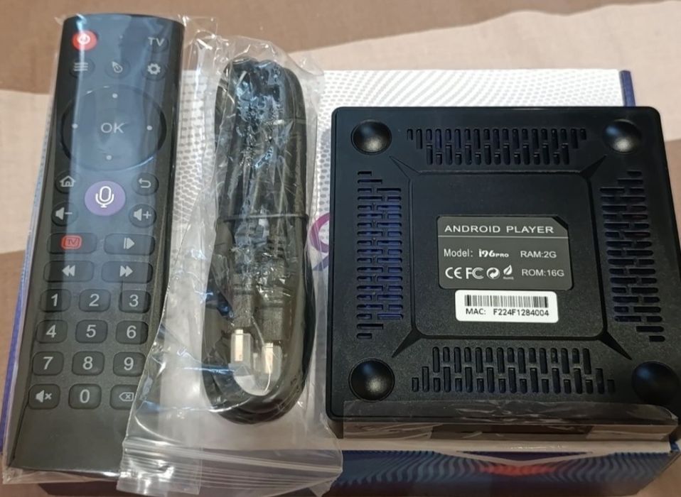 Android tv box i96 2/16 czytaj opis