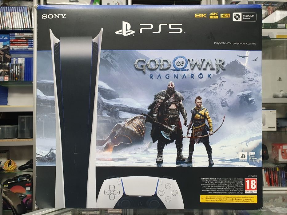 Ігрова приставка Sony PlayStation 5 PS5 Digital Edition 825Gb