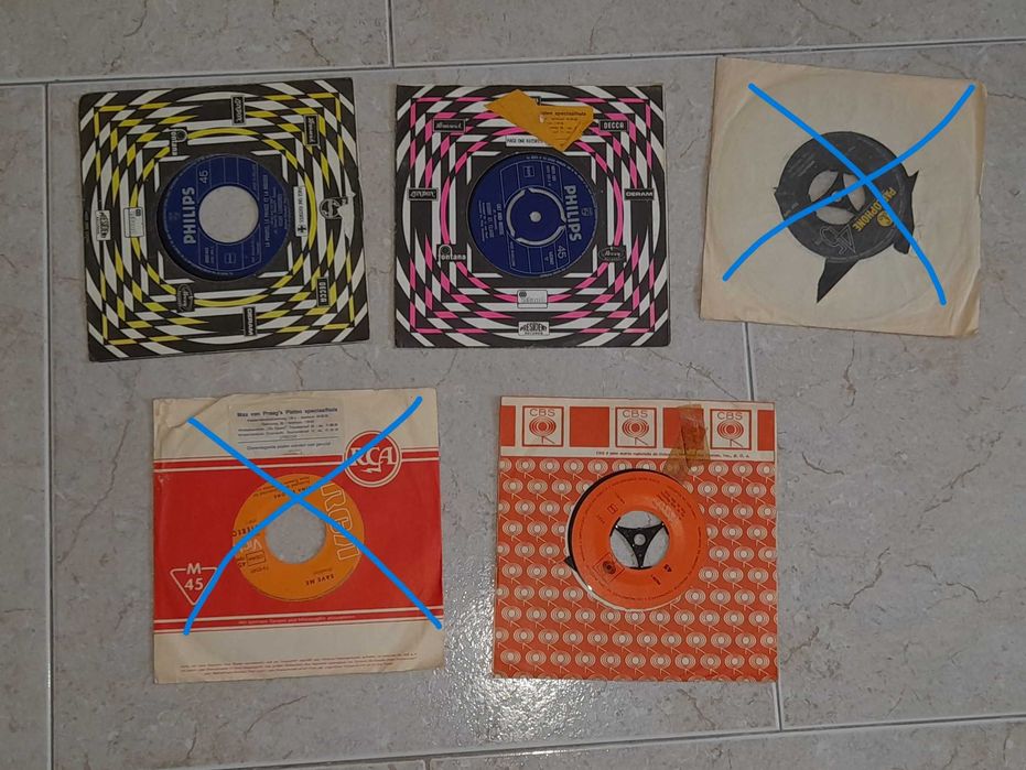 Discos de Vinil - Singles - 4 eur cada