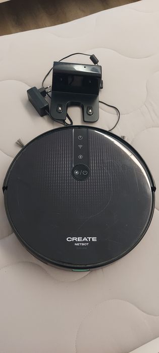 Aspirador robot CREATE NETBOT S18 - com avaria