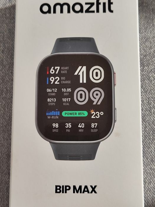 Amazfit Bip Max NOWY Carbon Gray