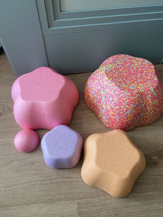 Duze klocki ukladanka balansowanie dropsy stepping stone