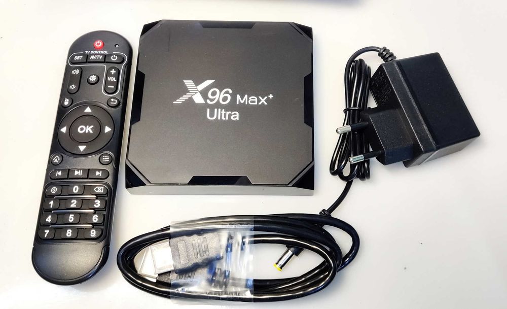 TV BOX X96Max Ultra 4/32Гб S905X4 Android 11 настроена*