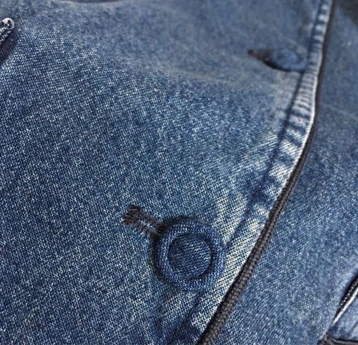 Жіночий джинсовий костюм жакет та джинси