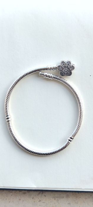 Pulseiras variadas prata 925, compatíveis com berloques Pandora