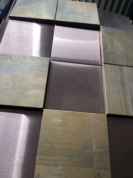 Mozaika Metalic Bronze 3d