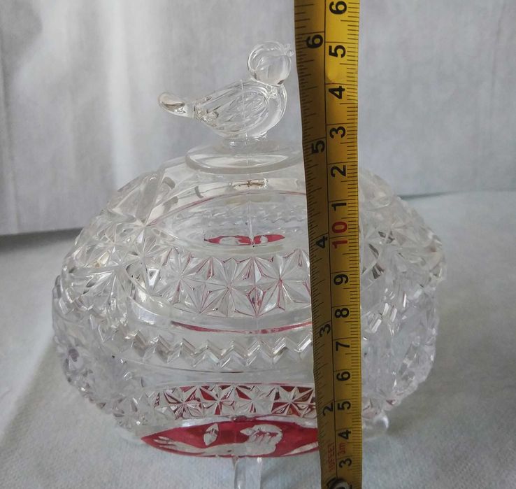 Конфетница хрустальная Германия