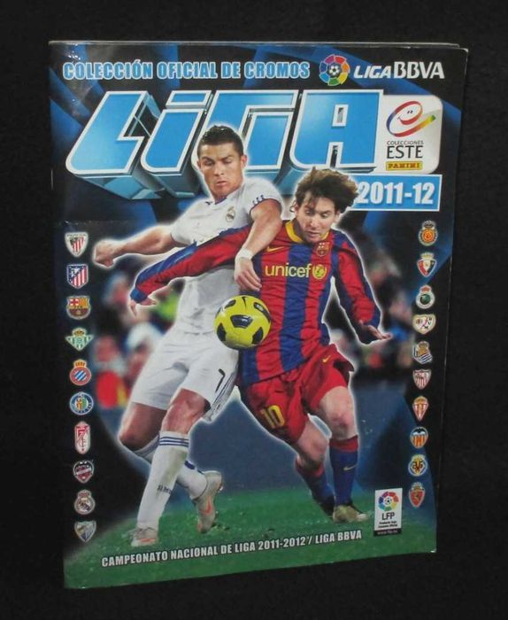 Caderneta Oficial de Cromos Liga BBVA 2011–2012 Panini Este