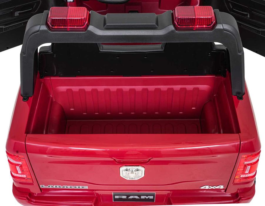 Straż Pożarna Pojazd RAM 3500 na Akumulator Czerwony