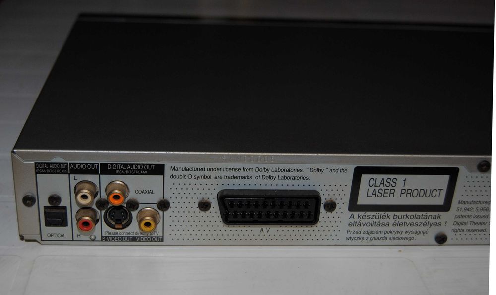 Panasonic DVD/CD Player for Recovery64752391326721123