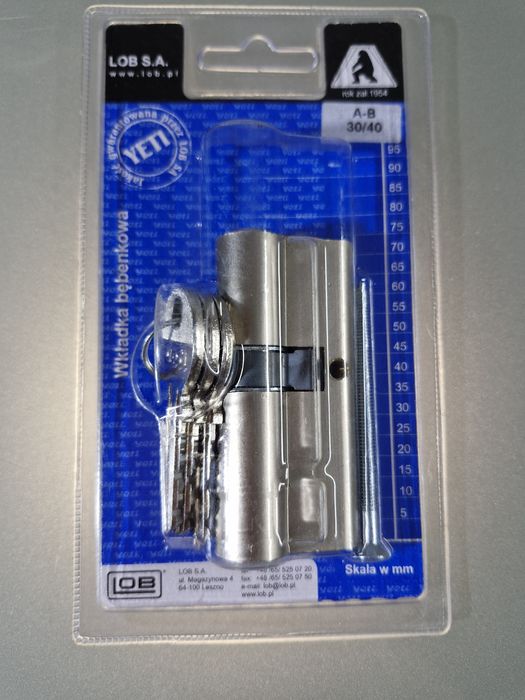 YETI LOB S.A. Wkładka Bębenkowa Nikiel A-B 30/40