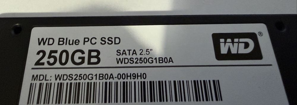 Dysk SSD 2,5 Cala WD Blue 250GB