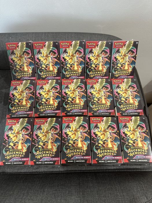 Booster bundles Ascended heroes