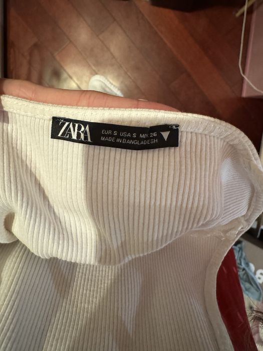 Боді zara в рубчик