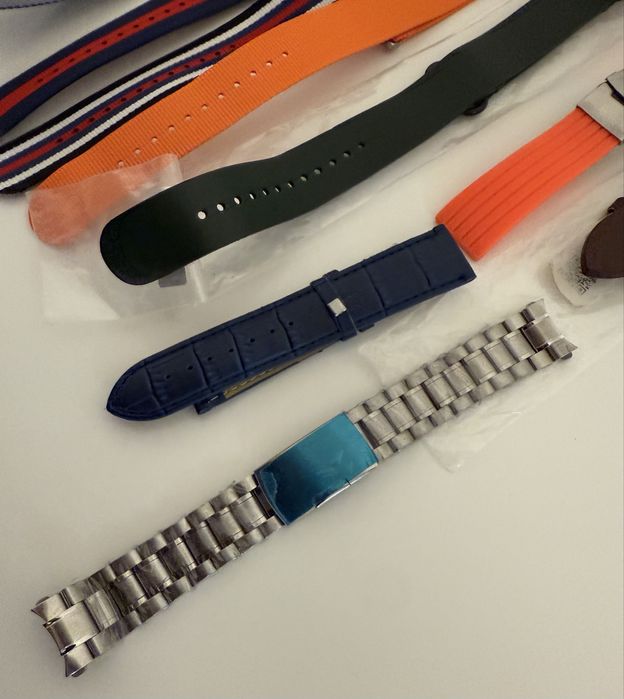 Nowe: 16x pasek NATO i inne 22 mm + bransoleta 20 mm