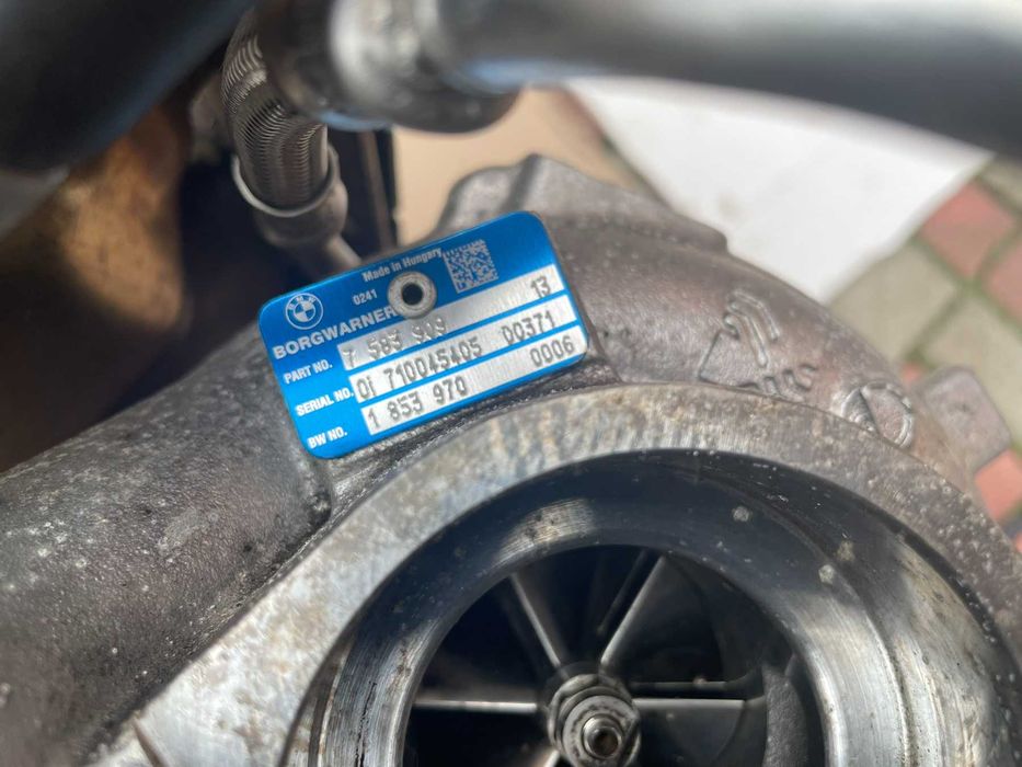 Турбина BMW X3 F25 usa 1853970 7583909 N55 3.0 бенз 35i