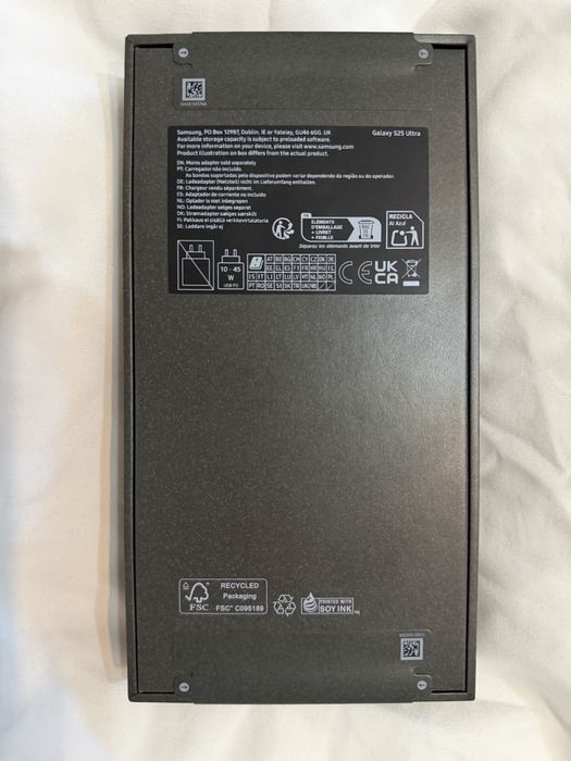 Samsung Galaxy S25 Ultra 256GB Azul Prateado Titânio,