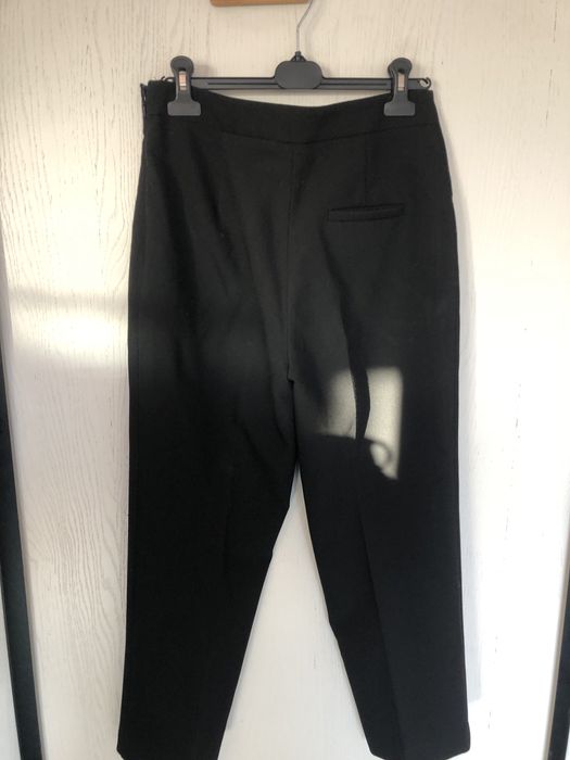 Czarne spodnie wysoki stan zara w bdb stanie uniweesalne