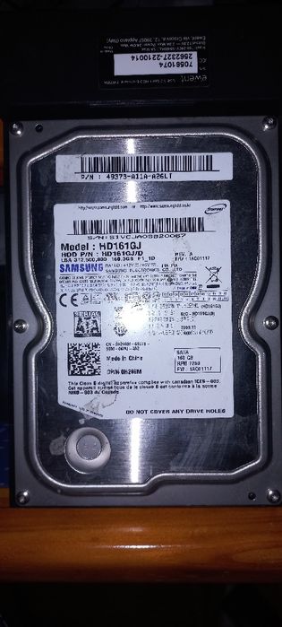 Discos Sata HD 80 - 160 - 400 GB