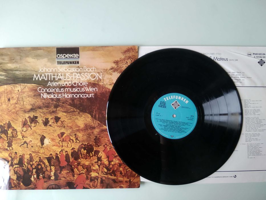 Vinil Matthäus-Passion: Arien Und Chöre Johann Sebastian Bach