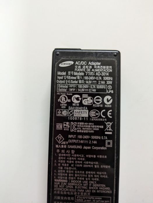 Original Samsung AC Charger/Adapter, Model AD-301464309737683841120